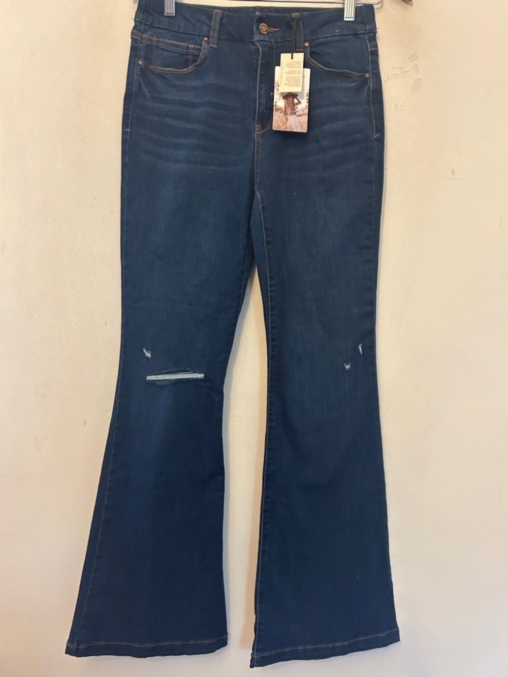 Sincerely Jules denim flare jeans Size 7/28 New
